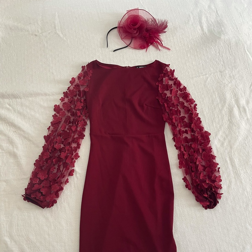 Derby Dress WITH fascinator!